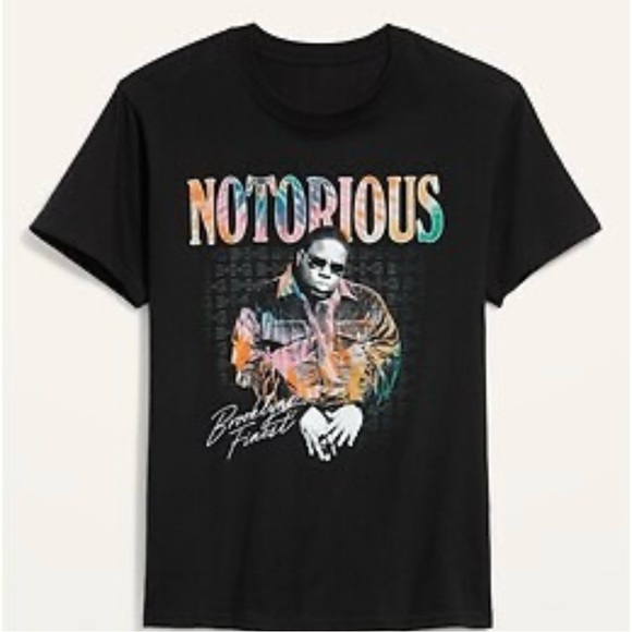 B.I.G Other - The Notorious B.I.G. Brooklyn's Finest T Shirt Size M~Black~Graphic~Rapper